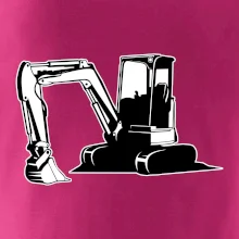 Bager bez nápisu čiernobiely