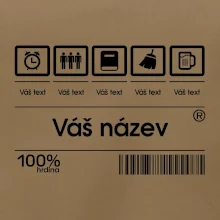 Čárový kód - Vlastní text