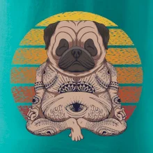 Yoga meditace - pug