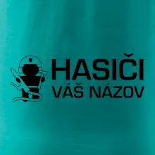 Hasiči postavička - vlastný nápis