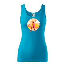 Farebný párový motív na hory