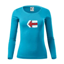 Párová turistická značka  červená Párová turistická značka  červená