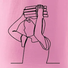 Študent a kniha jedným ťahom Študent a kniha jedným ťahom