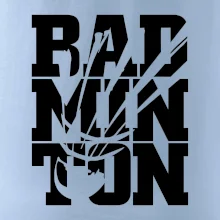 Badminton nápis Badminton nápis