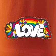 Love s dúhou v pozadí