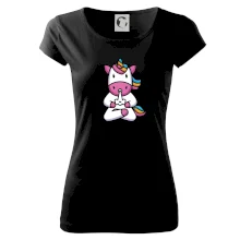 Yoga fučiaci jednorožec