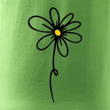 Kopretina - dole na výšku