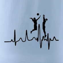 EKG volejbalistky EKG volejbalistky