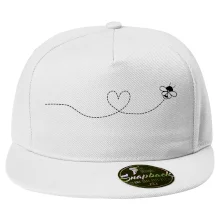 Dráha letu včely - srdce