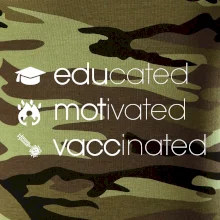 Educated motivated vaccinated Educated motivated vaccinated