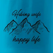 Hiking wife happy life