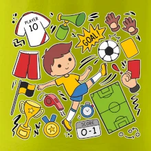 Malý futbalista ikony Malý futbalista ikony