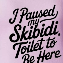 I Paused My Skibidi Toilet to be Here