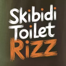 Skibidi Toilet Rizz nápis