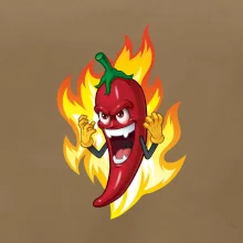 Chili paprička veľmi pálivá