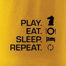 Eat sleep play - šach Eat sleep play - šach