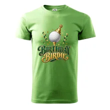Narozeninové birdie s golfovým míčkem