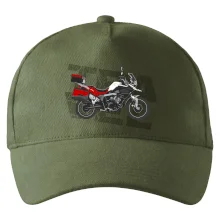 Cestovná enduro červená Cestovná enduro červená