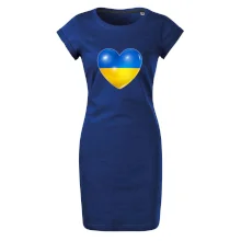 Ukrajina srdce vlajka Ukrajina srdce vlajka