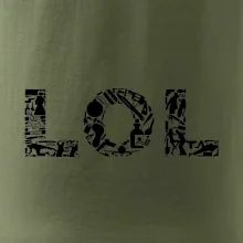 LOL nápis LOL nápis