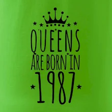 Queens are born in 1987 Queens are born in 1987