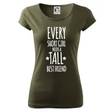 Every short girl needs a tall best friend