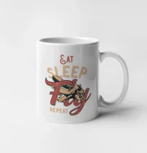 Eat Sleep Fly Repeat letadlo