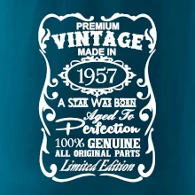 Vintage Etiketa - 1957