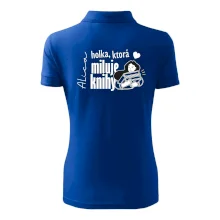 Čiernobiela holka, ktorá miluje knihy - holka - Vaše meno