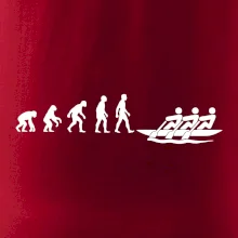 Evolúcia veslovanie 3 ľudia