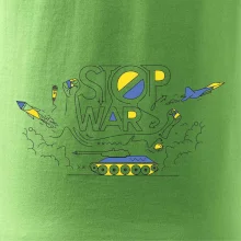 Stop war - Ukrajinské farby