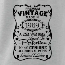 Vintage Etiketa - 1969