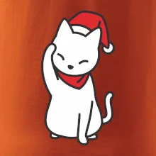 Vianočná mačka mávajúca