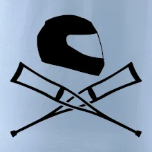 Cestná helma / barle