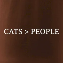 Cats > people
