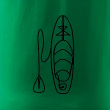 Paddleboard jedním tahem