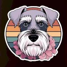 Bradáč - sučka a kvety