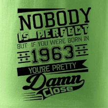 Nobody is perfect - 1963