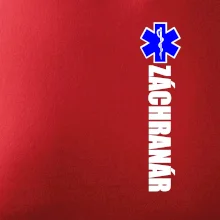 Nápis Záchranár + hviezda