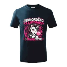 Novembrový punkový jednorožec s čírom
