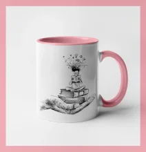 Čitateľ - ruka kreslená