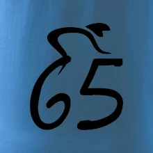 Cyklista oslavuje šesťdesiatpäťku (65)