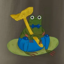 Žaba s hubou (studio-arte.cz)