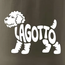 Lagotto nápis v tele