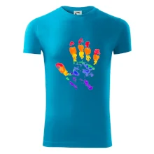 LGBT hand print