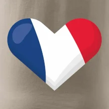 Francúzska vlajka srdca