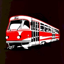 Električka T3R farebná