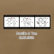 Svadobný deň - váš nápis (Hana-creative)