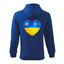 Ukrajina srdce vlajka Ukrajina srdce vlajka