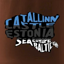 Mapy - názvy miest - Estónsko